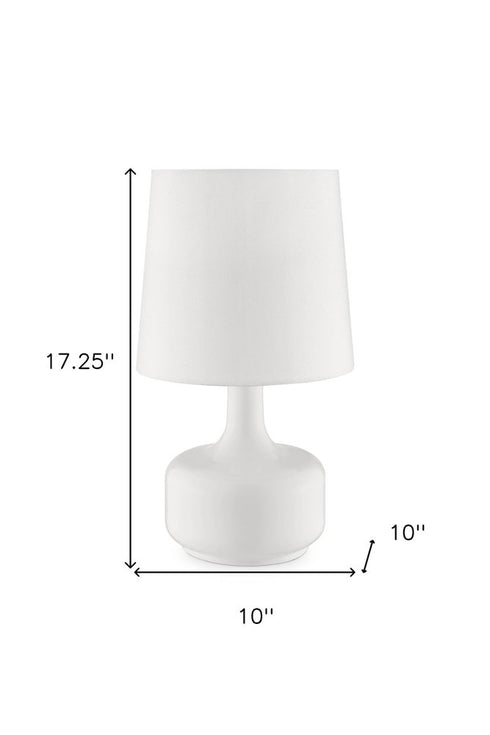 Modern Mint Green Table Lamp with Touch Switch